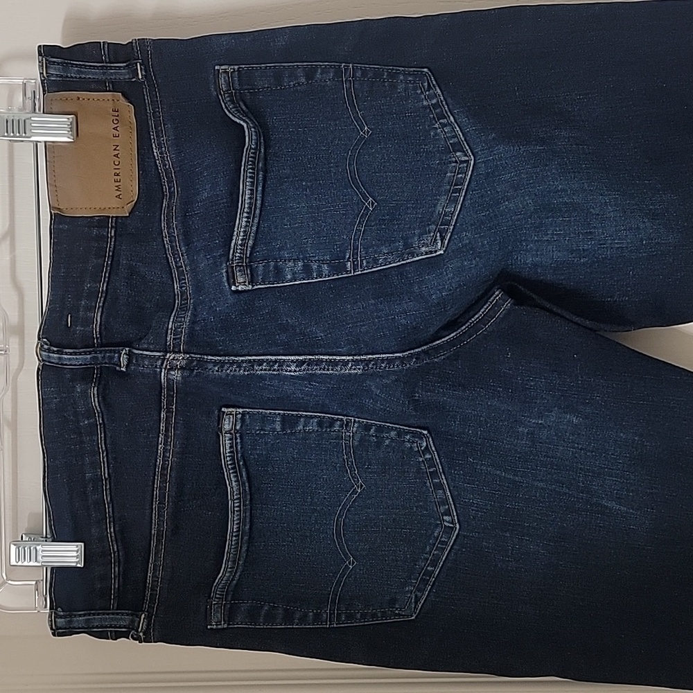 American Eagle Slim Straight Dark Wash, Size 32x32, Dark Wash, Excellent Cond. - Picture 13 of 13